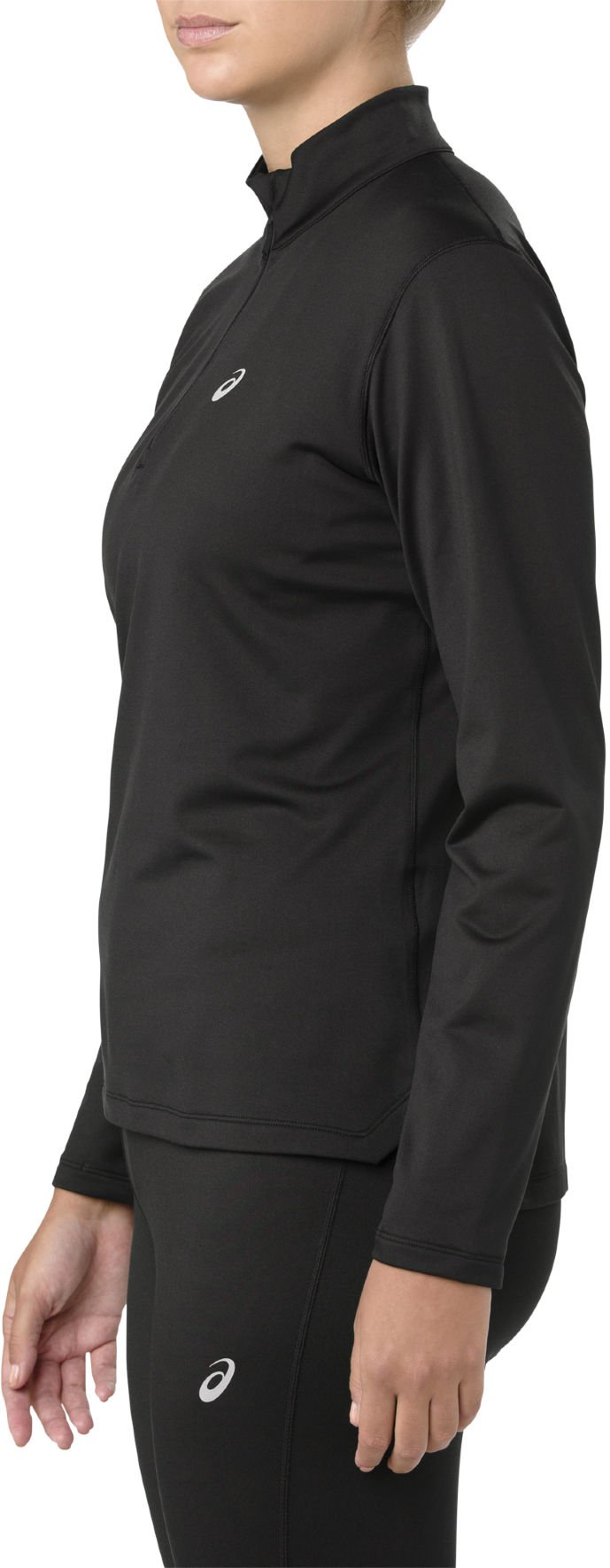 Long-sleeve T-shirt ASICS SILVER LS 1/2 ZIP WINTER TOP